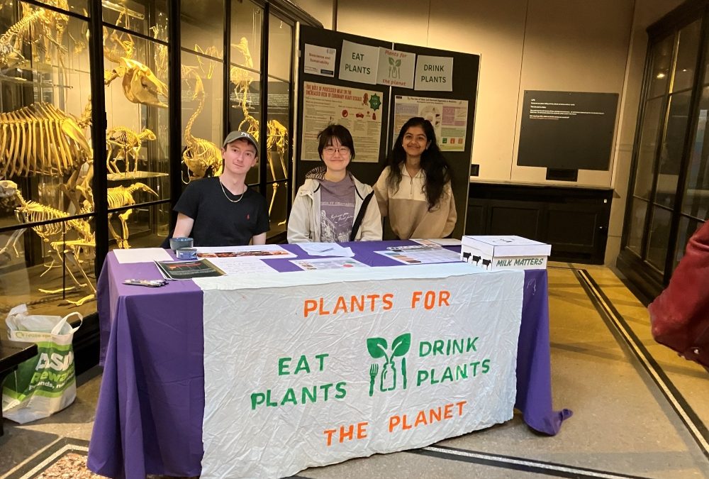 Plants for the Planet: Promoting plant-based milk on campus