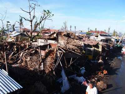 Secure land tenure can encourage investment to prevent destruction such as this